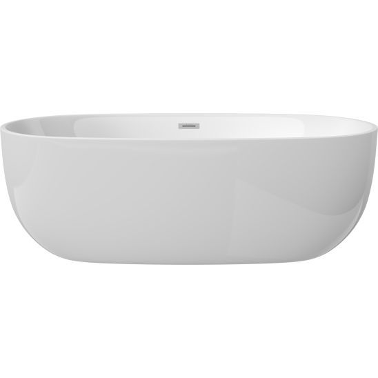 Baignoire en îlot acrylique ovale Deante Alpinia PureOne - 160 x 75 cm — vue 5