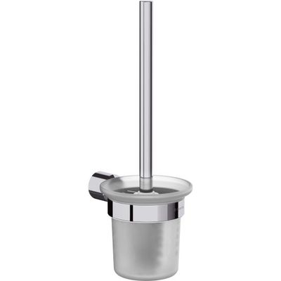 Wall-mounted Deante Arnika chrome toilet brush holder