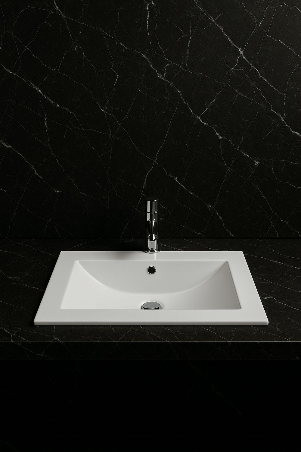 Plan-vasque Quadro 60 cm