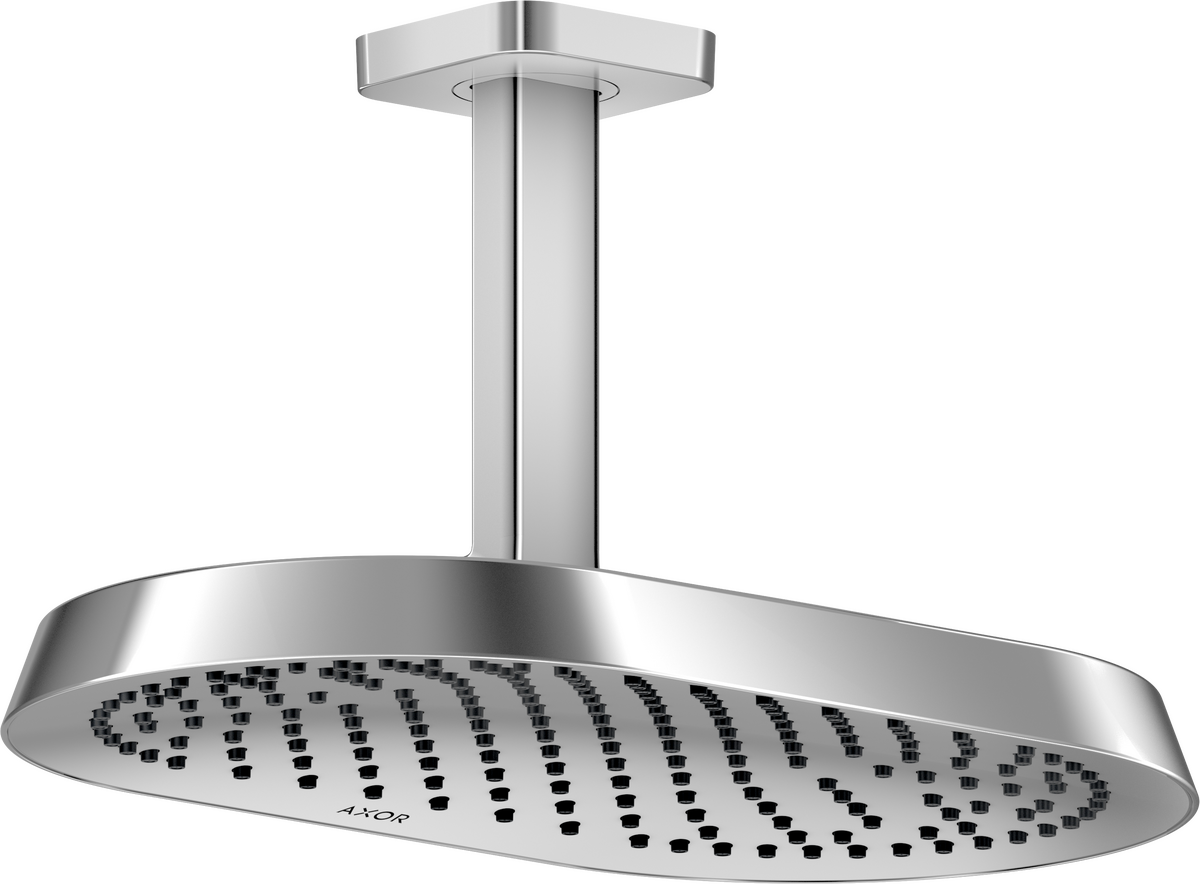 Douche de tête AXOR ShowerSphere 370 EcoSmart avec raccordement au plafond