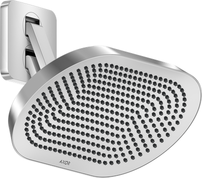 Douche de tête AXOR ShowerSphere 370 2 jets EcoSmart avec bras de douche orientable