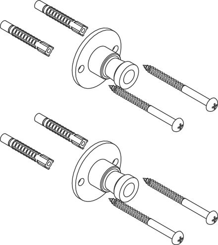 Set de adapteur pour colonne de douche Axor One
