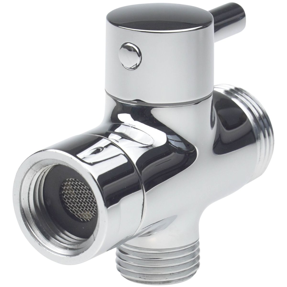 Commutateur pour colonnes de douche 2 fonctions Deante en chromé - vue 2