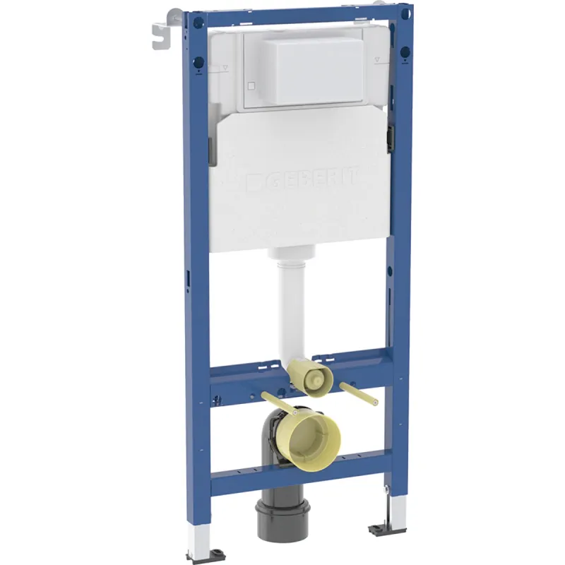 Bâti-support Geberit Duofix Alpha 12 cm Next 3.0 pour montage dans parois en plâtre