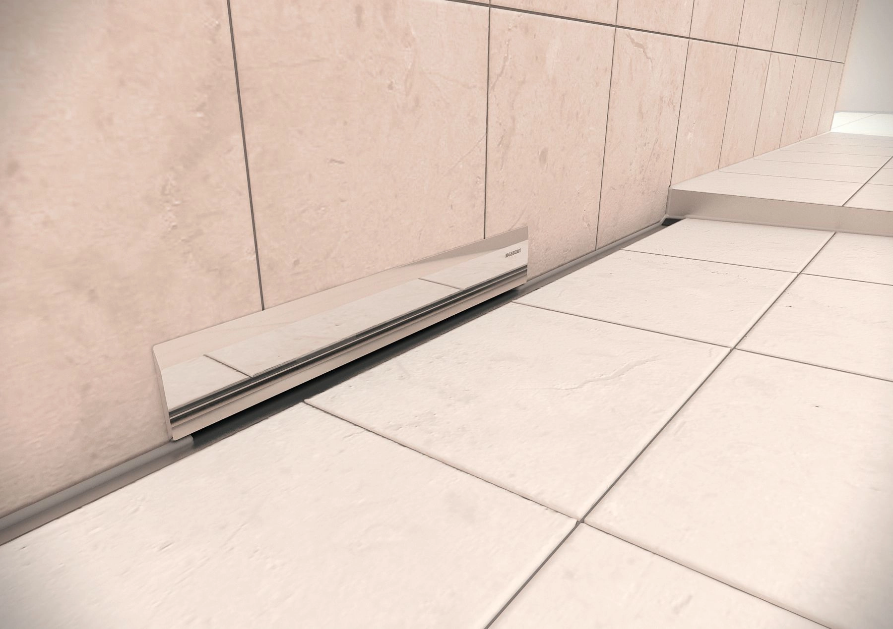 Bâti-support Geberit Combifix pour douche murale - débit d’évacuation 48 L/min - vue 3