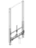 Bâti-support Duofix pour bidets