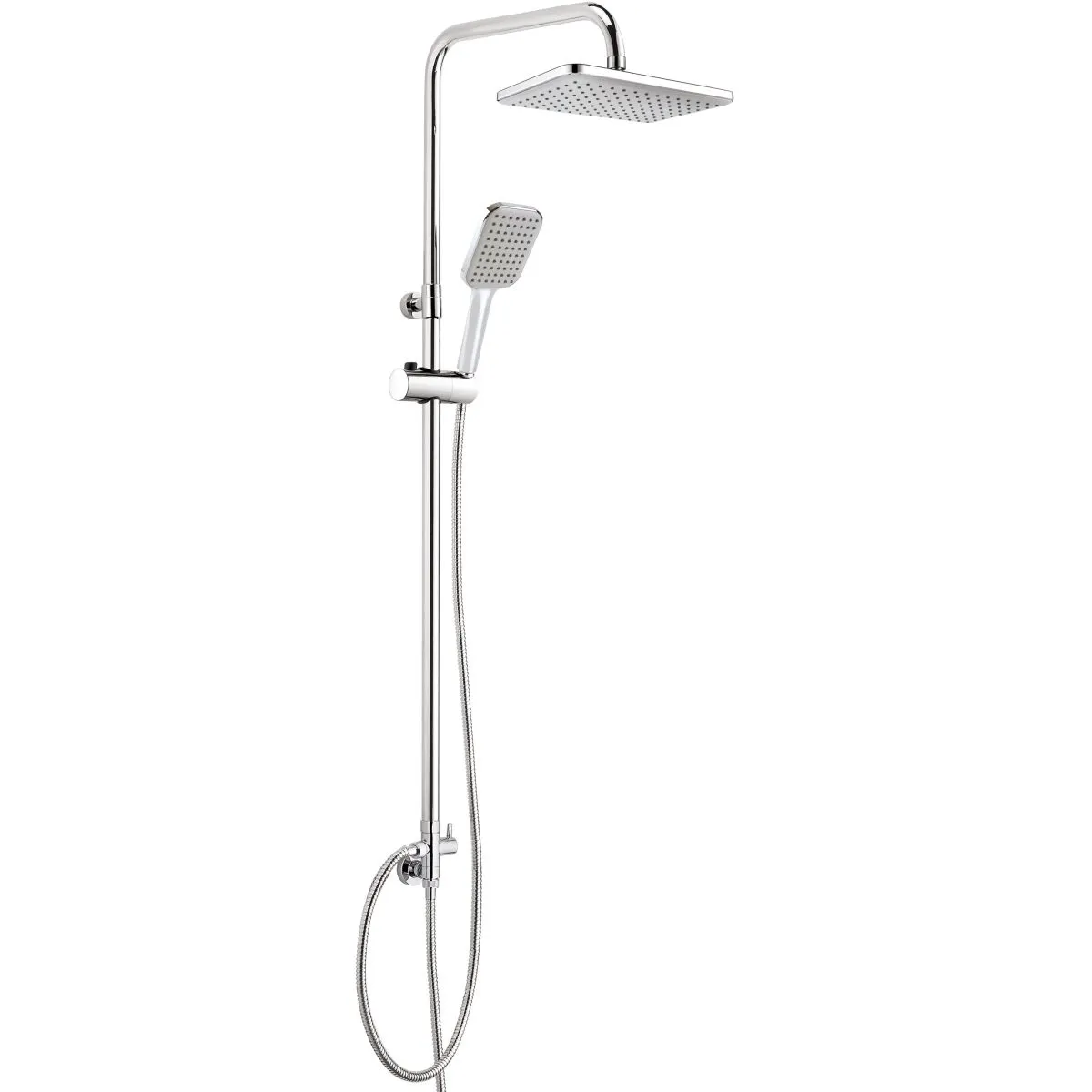 Deante Tubo 286 Chrome Shower Column