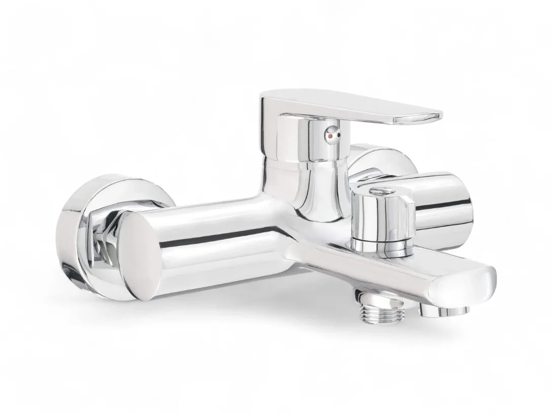 Bath/Shower Mixer Deante Tubo in Chrome