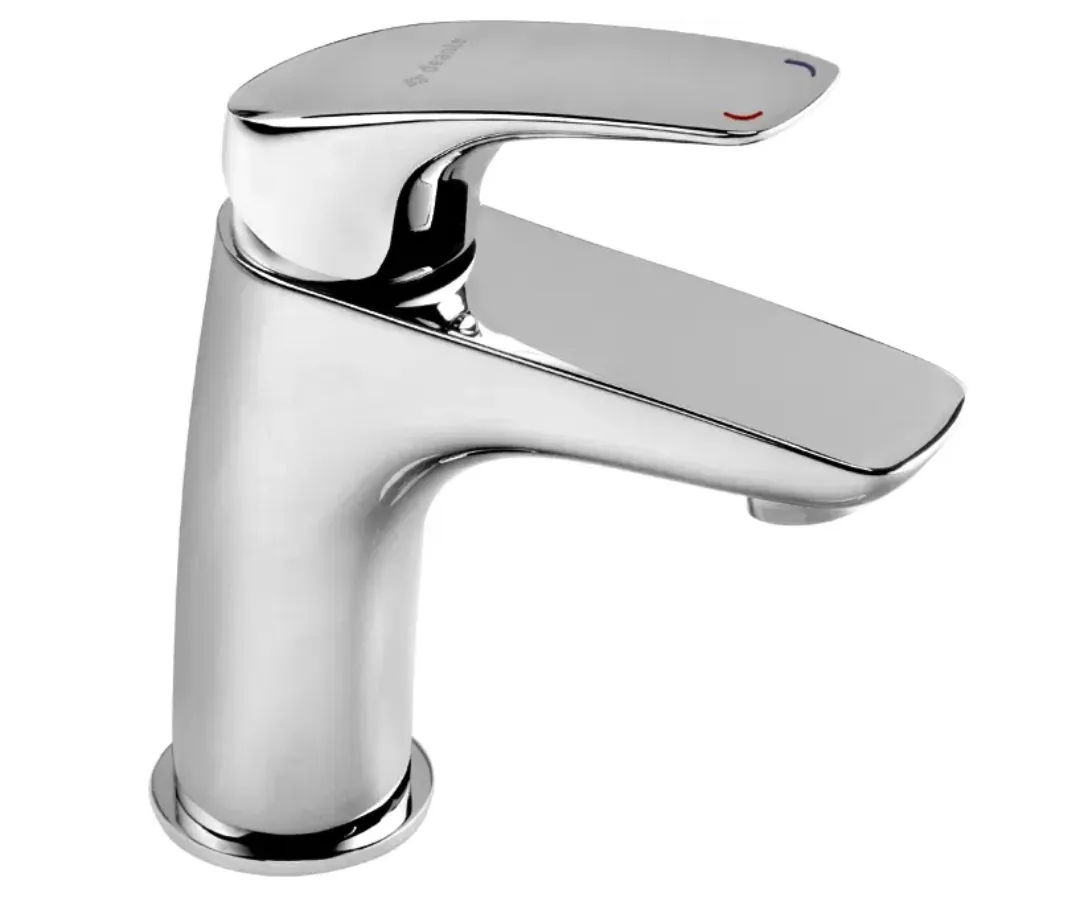 Mixer tap Deante Cynia 87 with click-clack waste in chrome