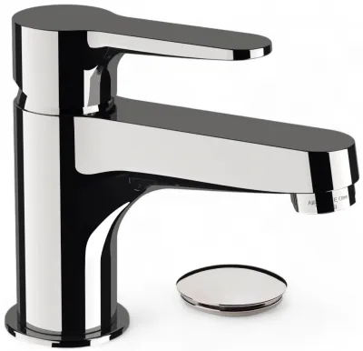 Mitigeur de lavabo Remer Winner 68 en laiton chromé avec vidage