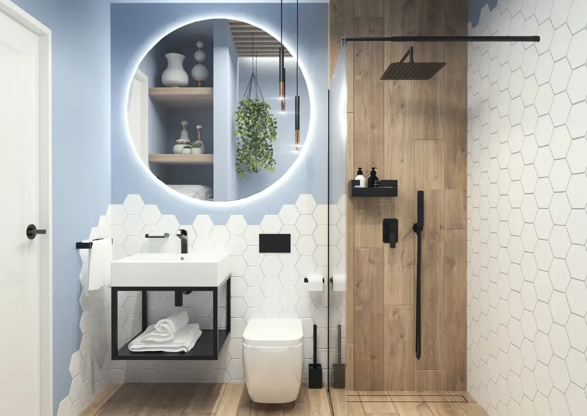 Porte-savon mural Deante Mokko en noir mat — vue 5