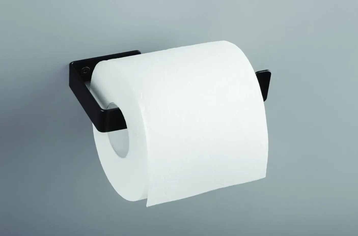 Porte-rouleau Deante Mokko en noir mat