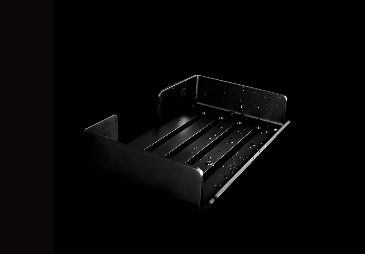 Porte-savon mural Deante Mokko en noir mat — vue 3