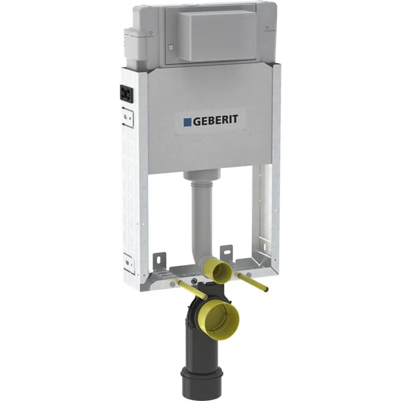 Bâti-chasse Geberit Combifix Alpha 12 cm Next 3.0 pour montage dans parois maçonnées
