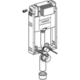 Cadre de montage Geberit Combifix Alpha 12 cm Next 3.0 avec cadre et composants galvanisés.