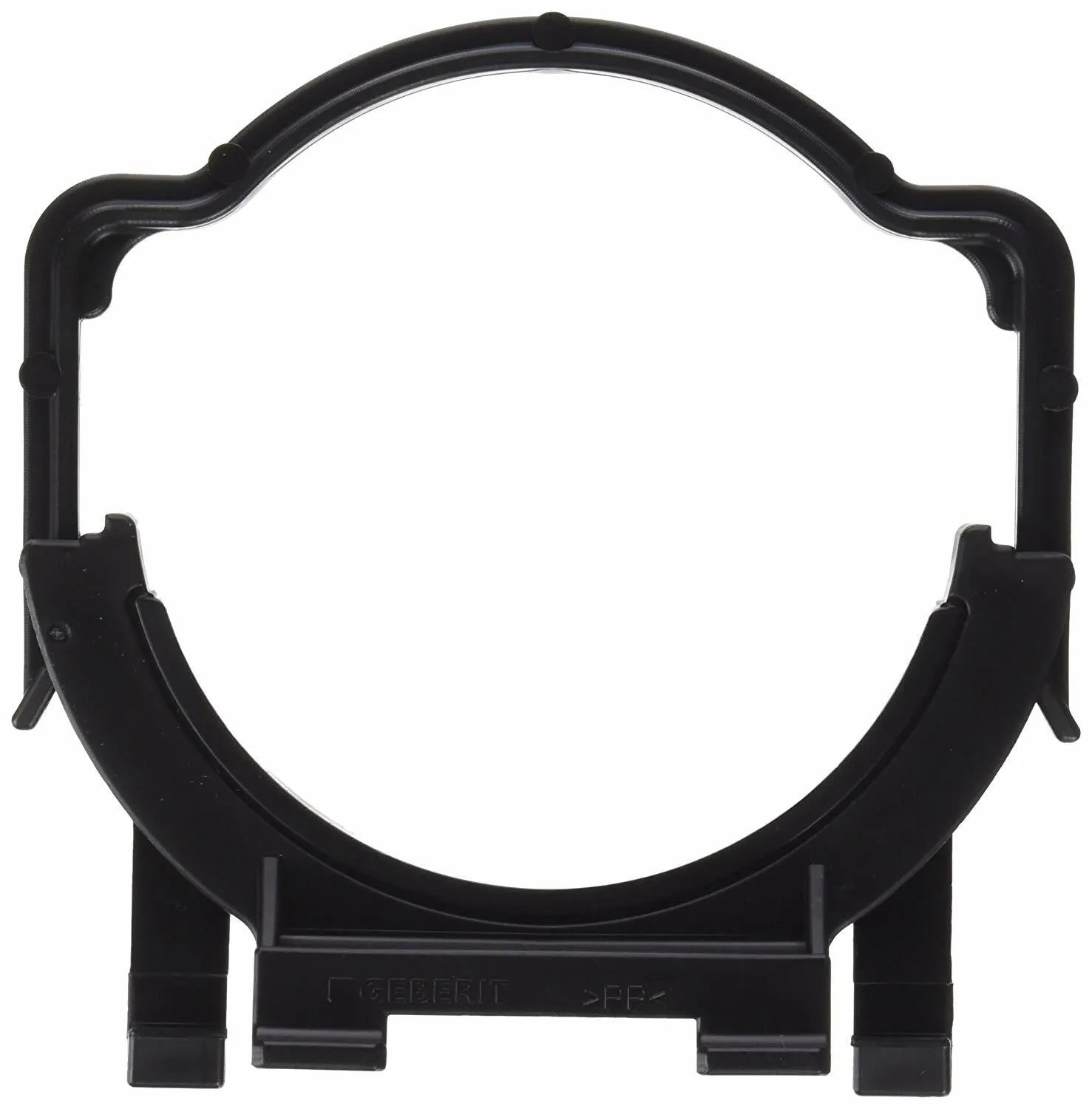 Collier Geberit pour coude de raccordement pour WC pour réservoir Duofix à encastrer Alpha et Delta 12 cm