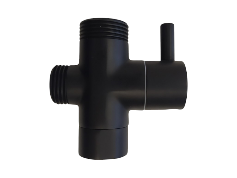 Commutateur pour colonnes de douche Deante 2 fonctions en noir mat