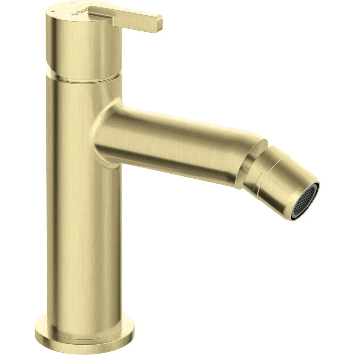 Mitigeur de bidet Deante Silia sans bonde en PVD or brossé