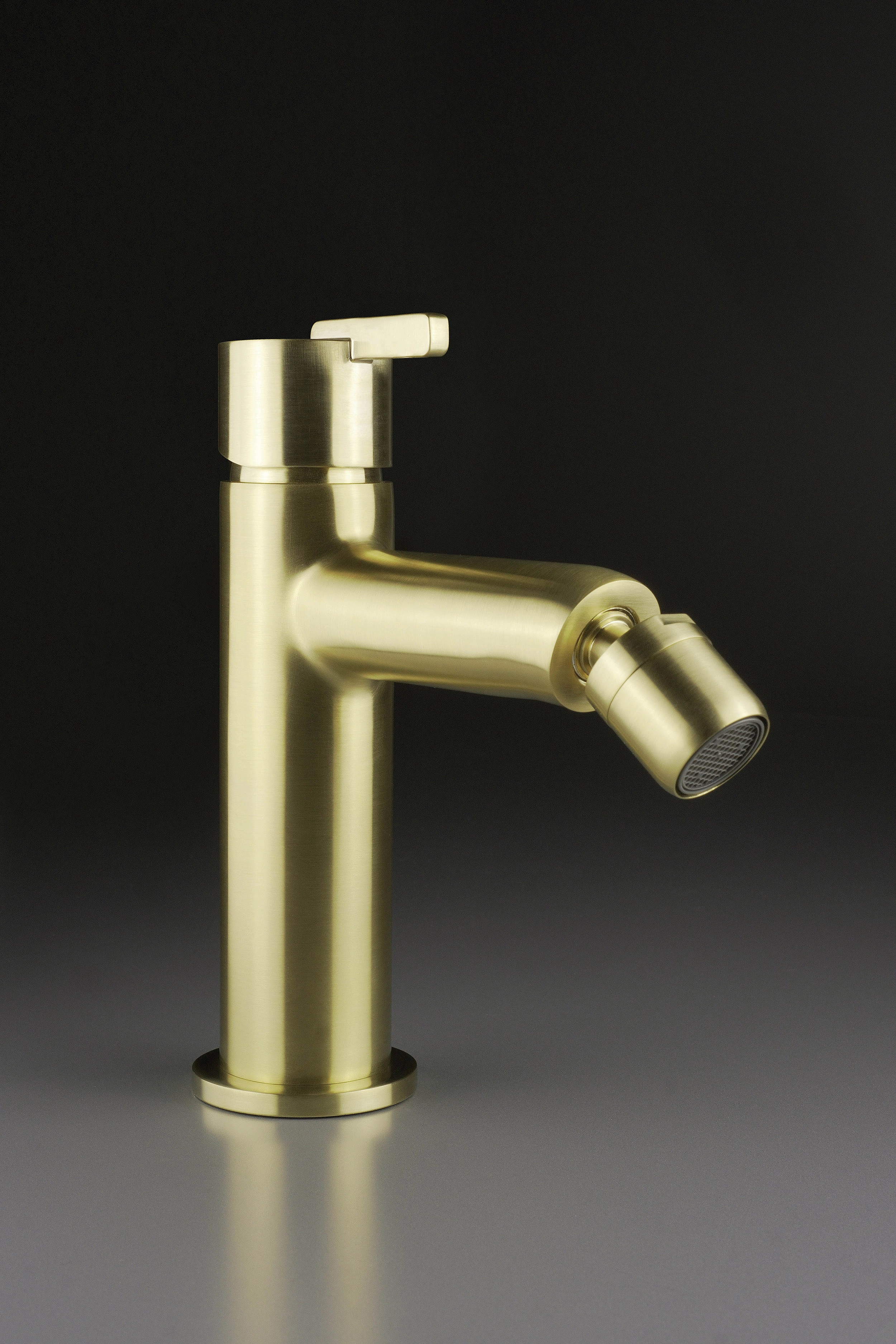 Mitigeur de bidet Deante Silia sans bonde en PVD or brossé - vue 2