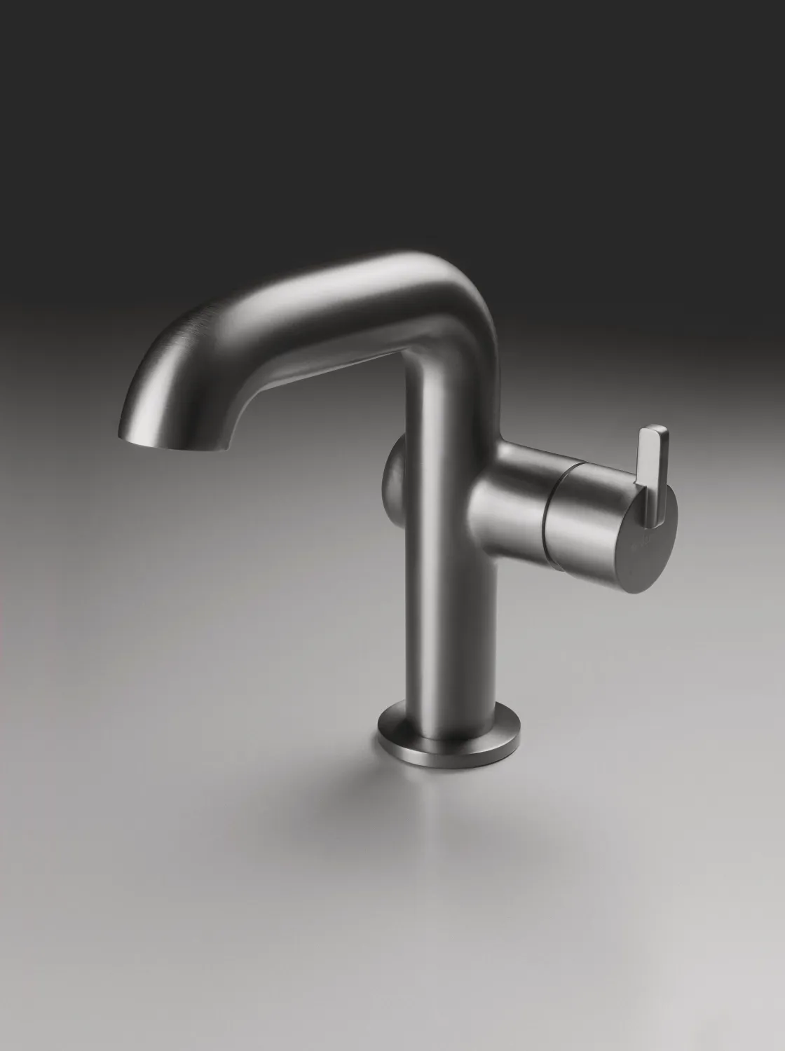 Mitigeur de lavabo Deante Silia 128 sans bonde en titane — vue 3