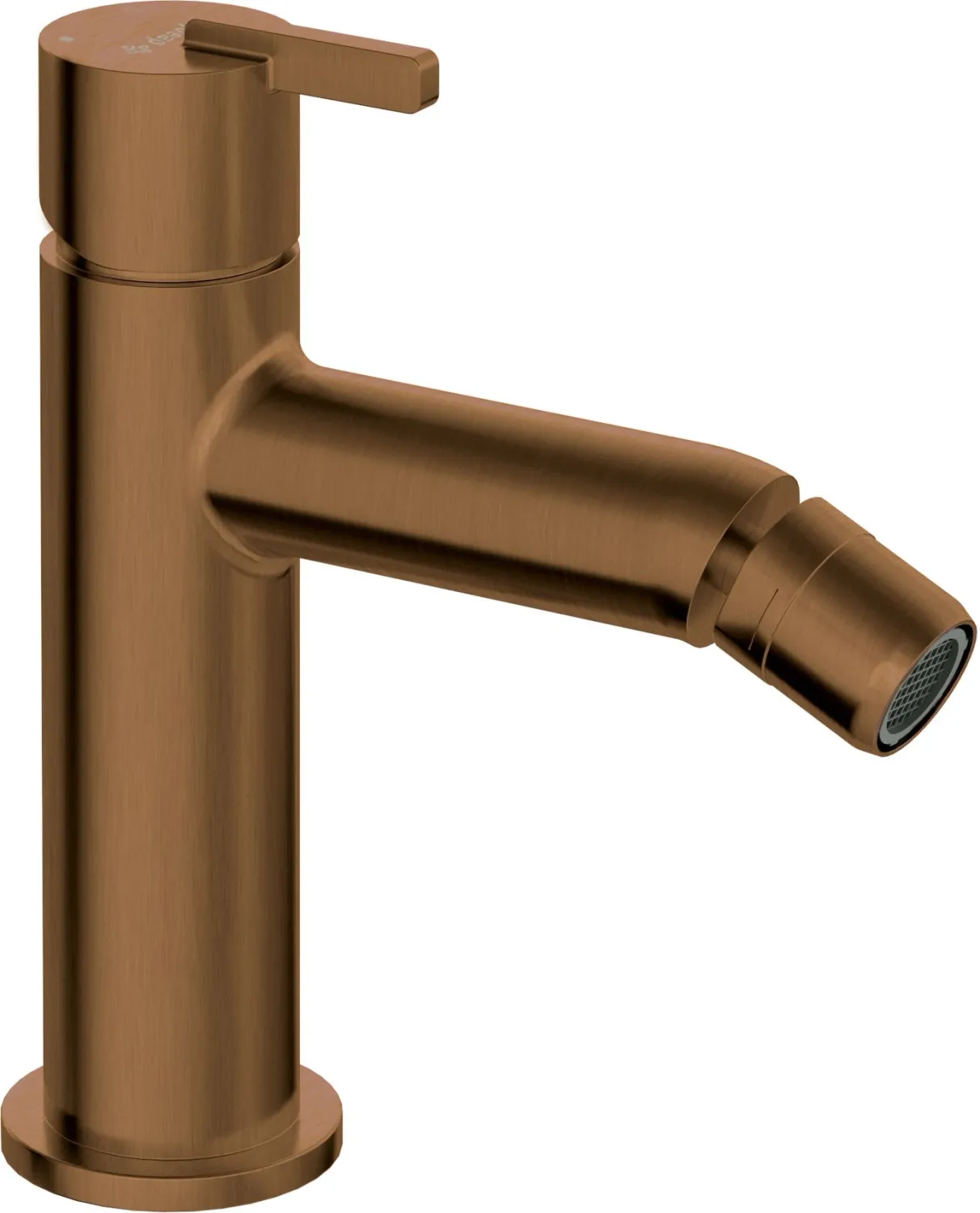 Mitigeur de bidet Deante Silia sans bonde en PVD bronze brossé