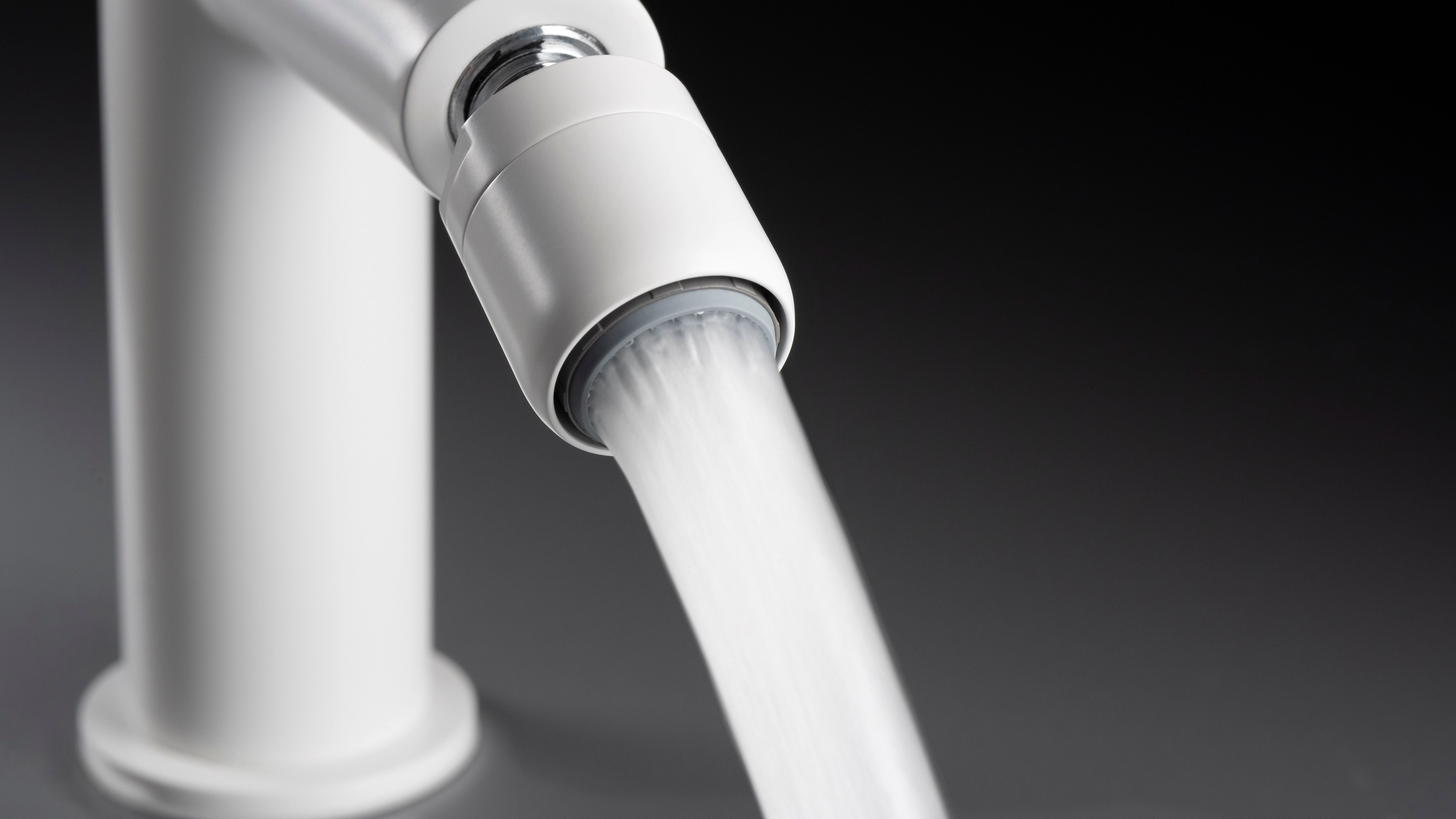 Mitigeur de bidet Deante Silia sans bonde en blanc mat - vue 5
