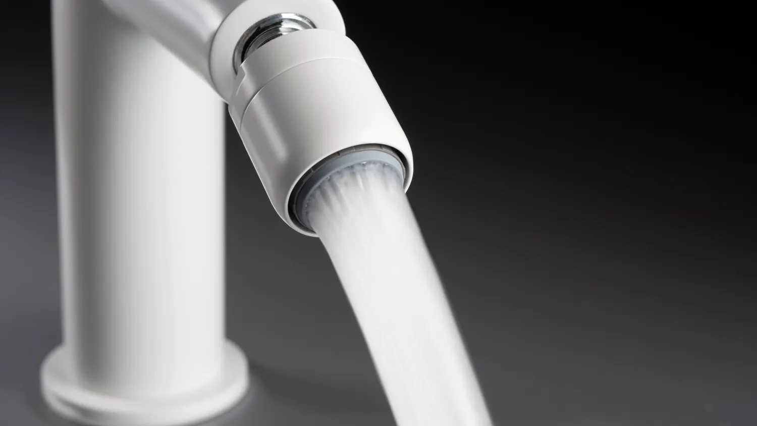 Mitigeur de bidet Deante Silia sans bonde en blanc mat — vue 5