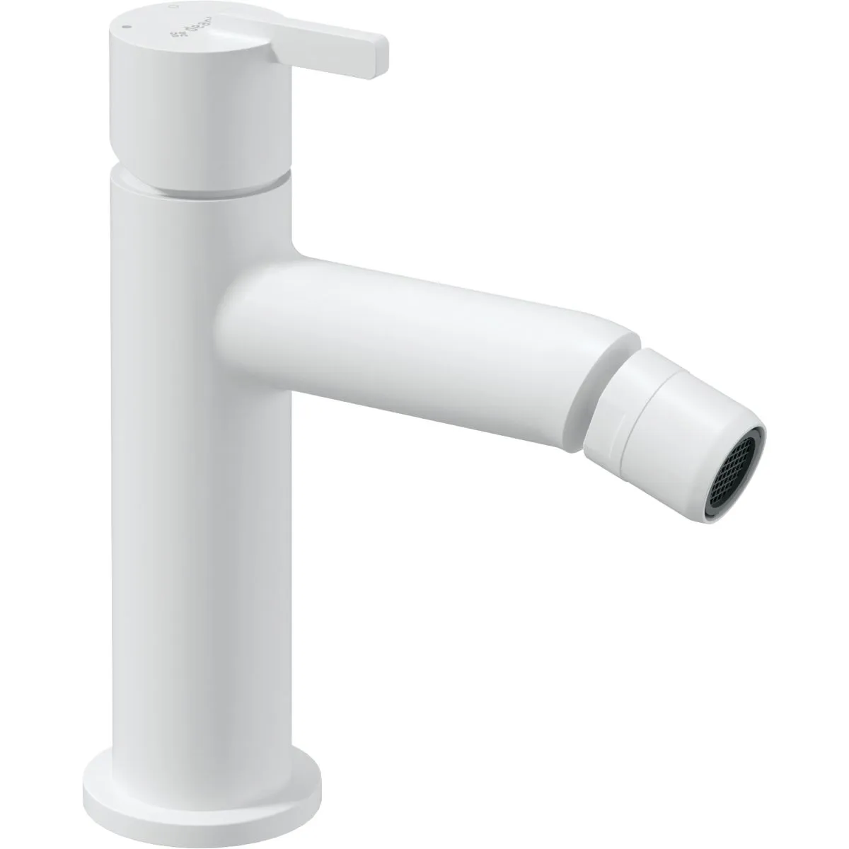 Bidet Mixer Deante Silia without Waste in Matte White