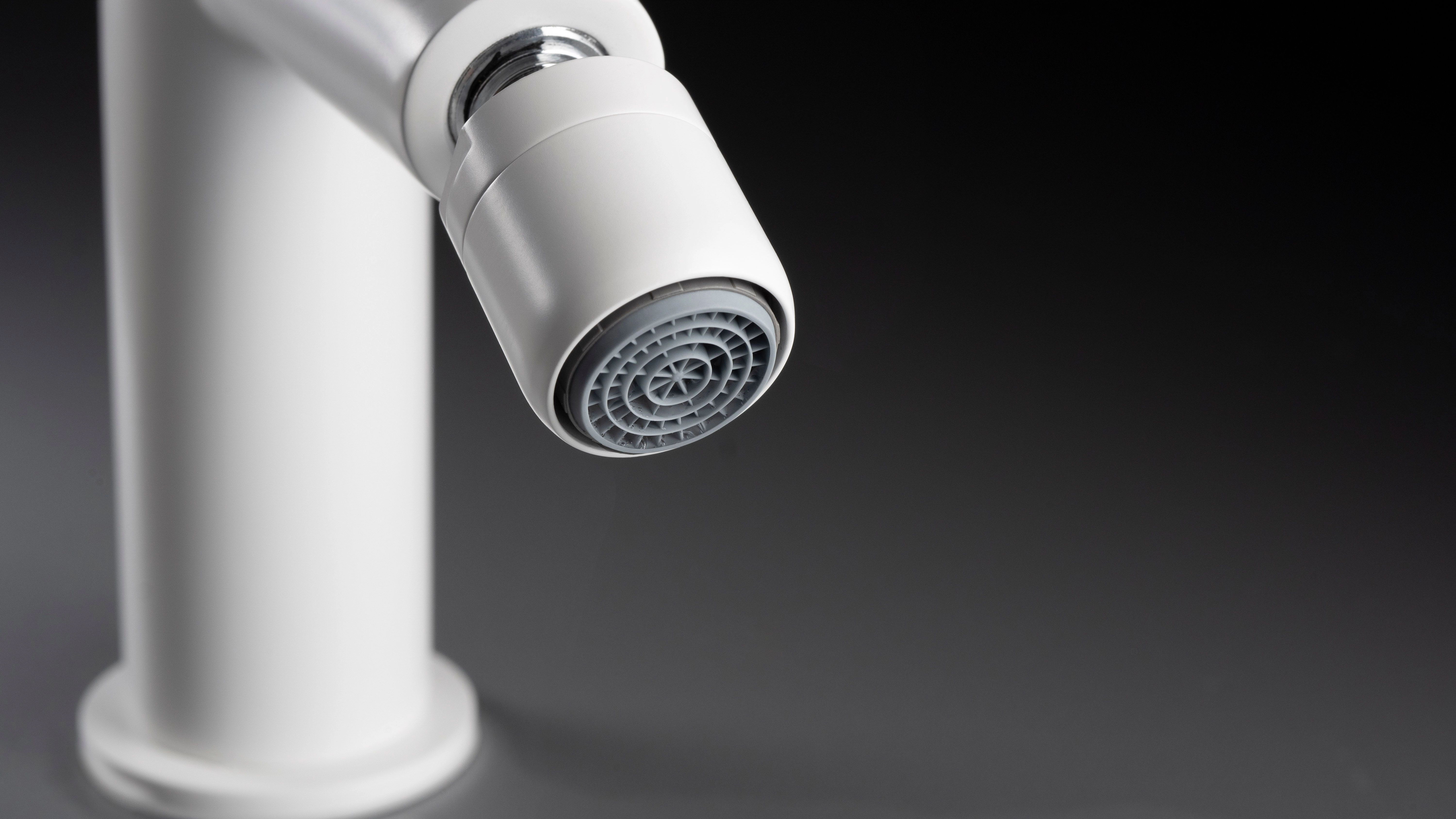 Mitigeur de bidet Deante Silia sans bonde en blanc mat - vue 2