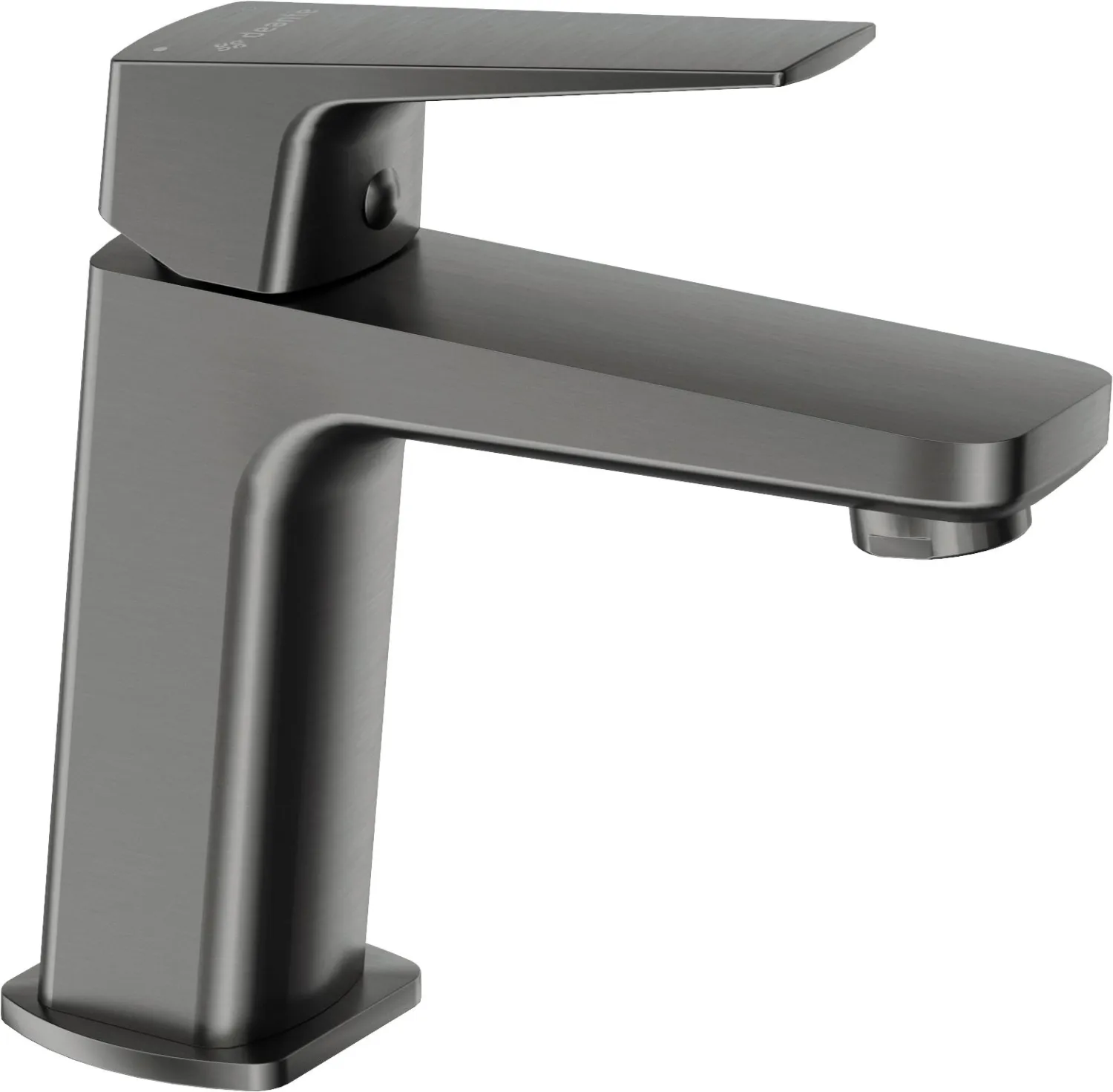 Mitigeur de lavabo Deante Blur 93 sans bonde en titane