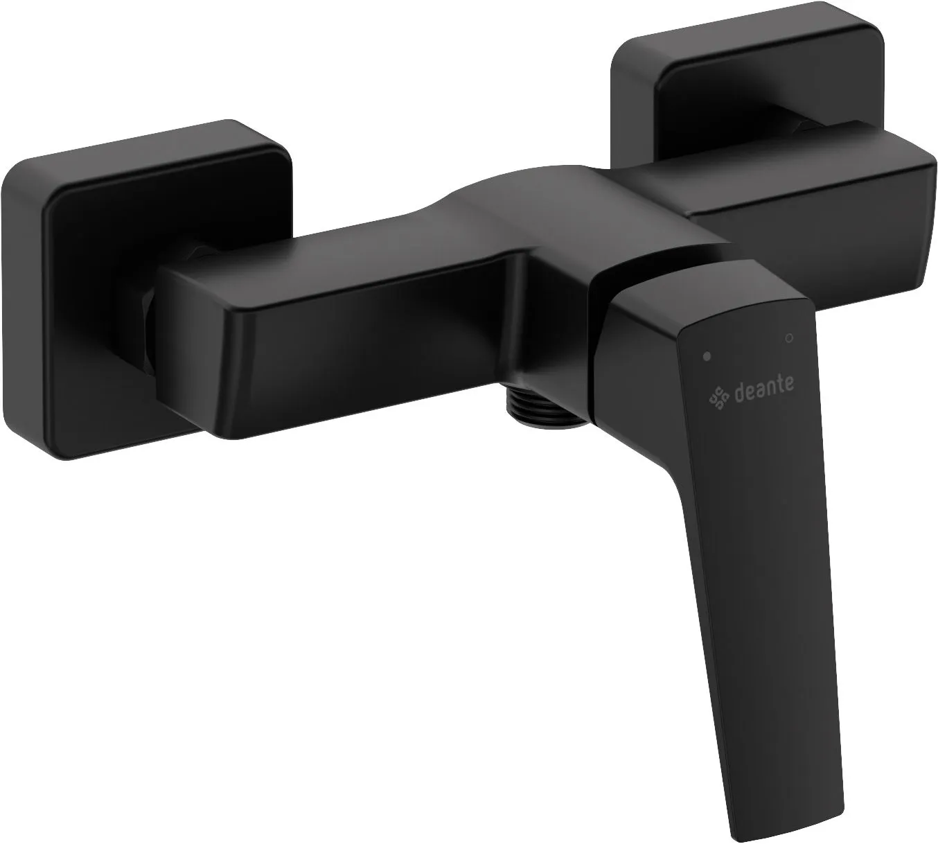 Matte Black Deante Blur Shower Mixer