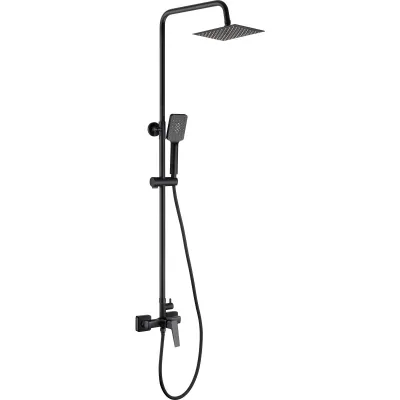 Colonne de douche Deante Blur 200 avec mitigeur de douche en noir mat