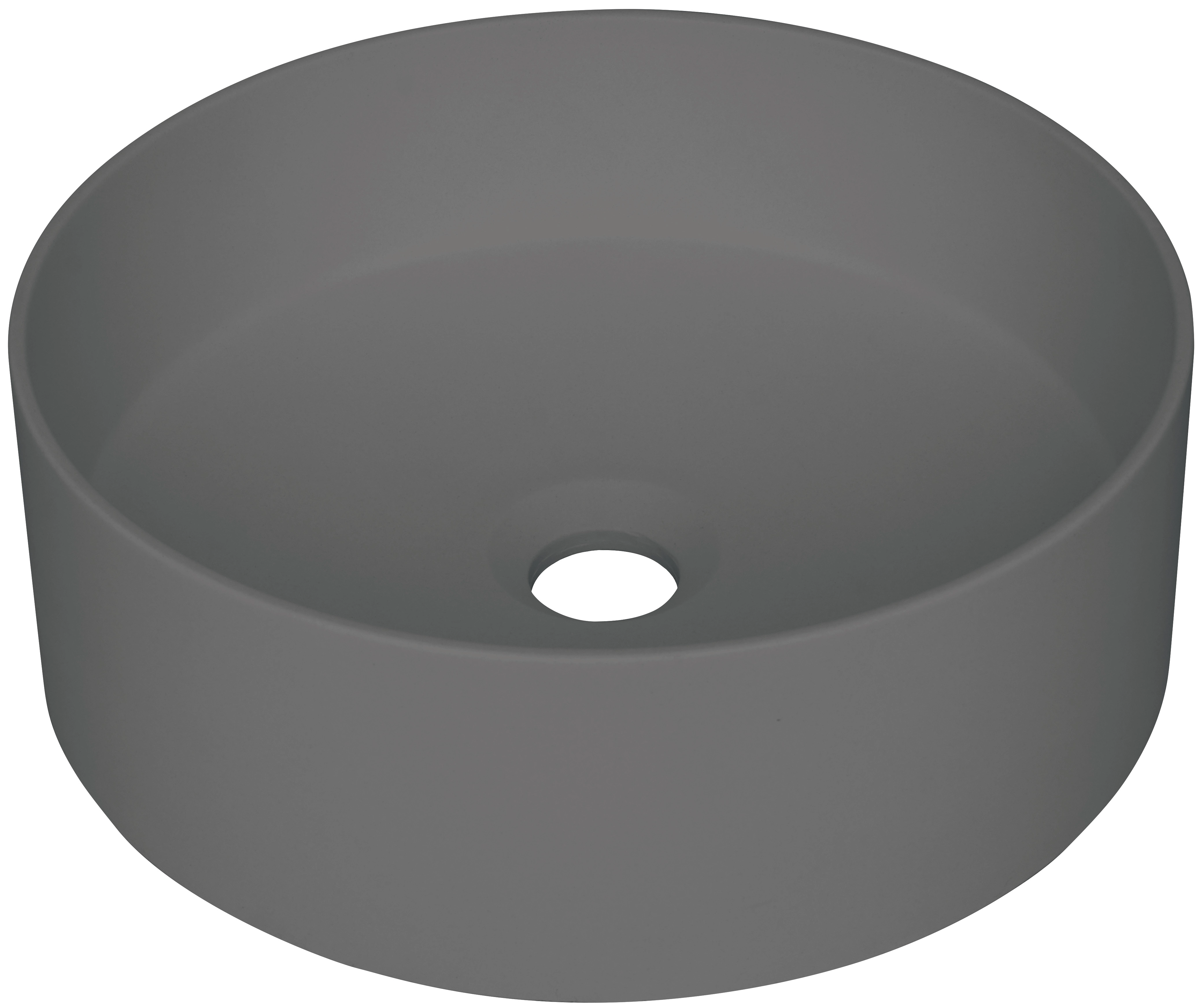 Vasque à poser ronde Deante Silia 36 cm en anthracite métallisé - vue 3