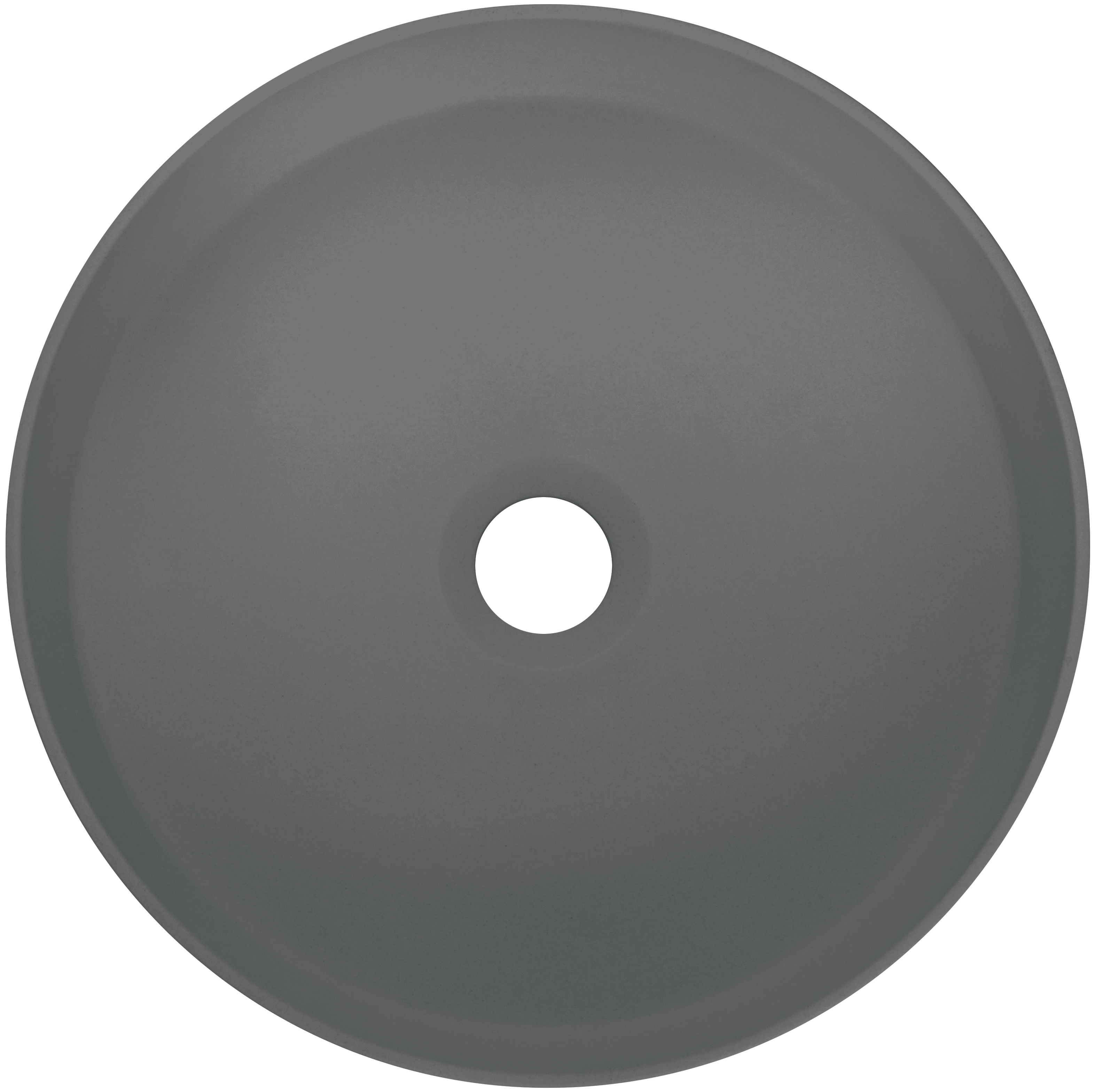 Vasque à poser ronde Deante Silia 36 cm en anthracite métallisé - vue 4