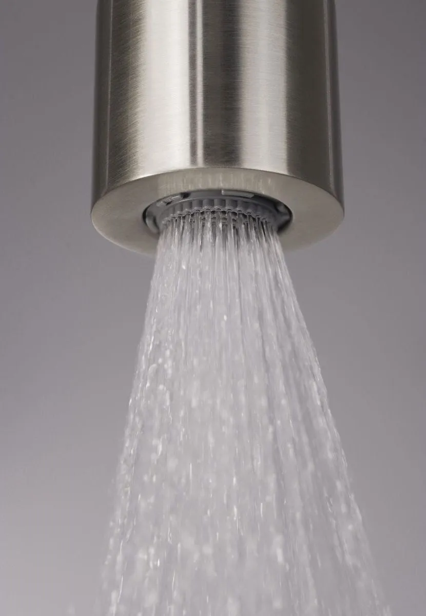 Colonne de douche Deante Silia avec mitigeur de douche en acier inoxydable brossé — vue 4