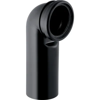 Coude de raccordement Geberit  pour réservoirs à encastrer Geberit Alpha 8 cm, Delta 8 cm, Sigma 8 cm et Twinline 8cm