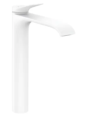 Mitigeur de lavabo Hansgrohe Vivenis 250 avec tirette et vidage en blanc mat