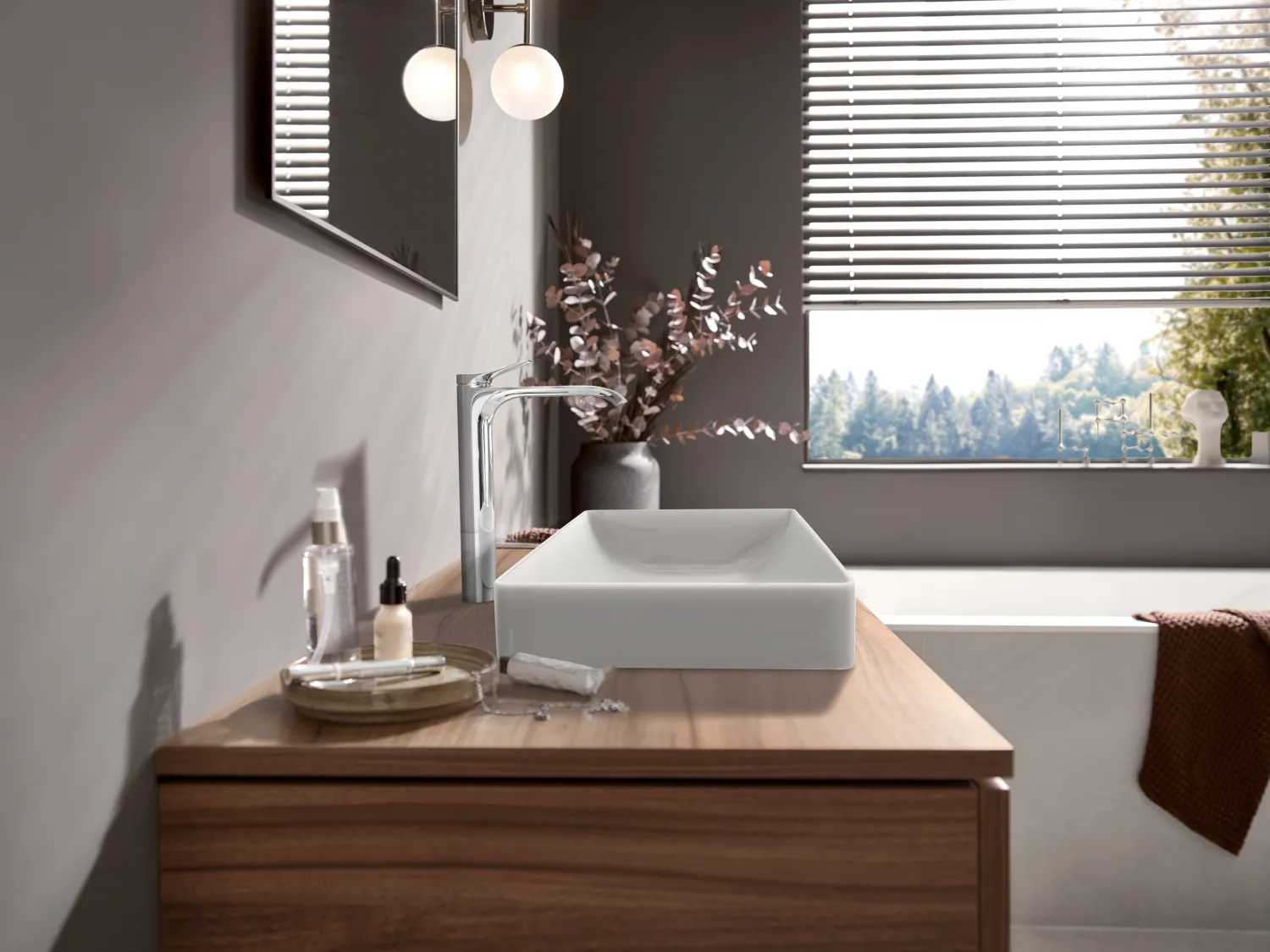 Mitigeur de lavabo Hansgrohe Vivenis 250 avec tirette et vidage — vue 2
