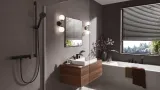 Vivenis Mélangeur de lavabo 3 trous 90 avec vidage à tirette
