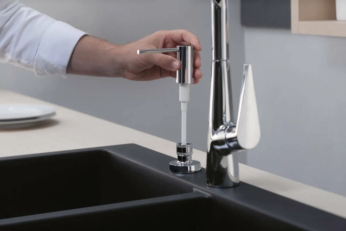 Mitigeur de cuisine Hansgrohe Talis Select M51 300 avec douchette extractible 1 jet, sBox — vue 4