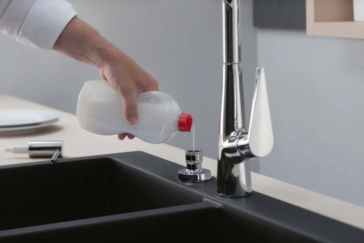Mitigeur de cuisine Hansgrohe Talis Select M51 300 avec douchette extractible 1 jet, sBox — vue 5