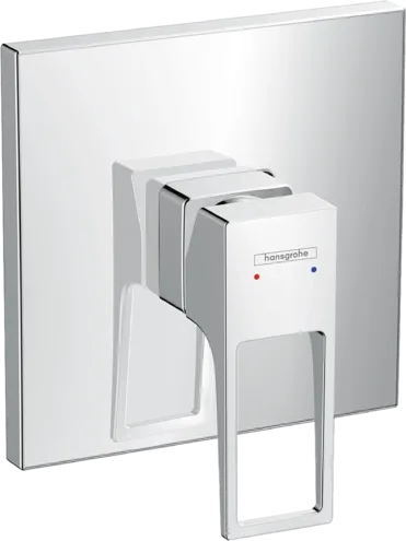 Set de finition pour mitigeur de douche encastré Hansgrohe Metropol avec poignée étrier