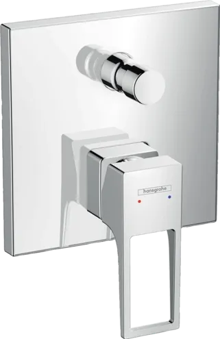 Set de finition pour mitigeur de bain / douche encastré Hansgrohe Metropol avec poignée étrier
