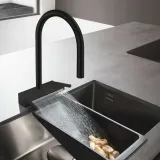 Aquno Select M81 Mitigeur de cuisine 170, avec douchette extractible 3 jets, sBox