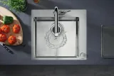Metris Select M71 Mitigeur de cuisine 2 trous 320, avec douchette extractible 2 jets, sBox