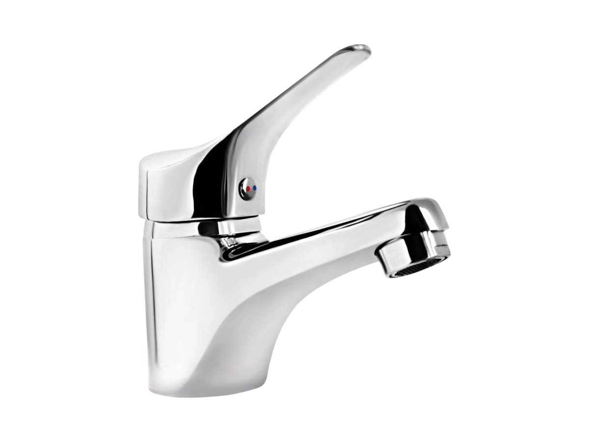 Mitigeur de lavabo Neo Joko 52 sans bonde en chromé