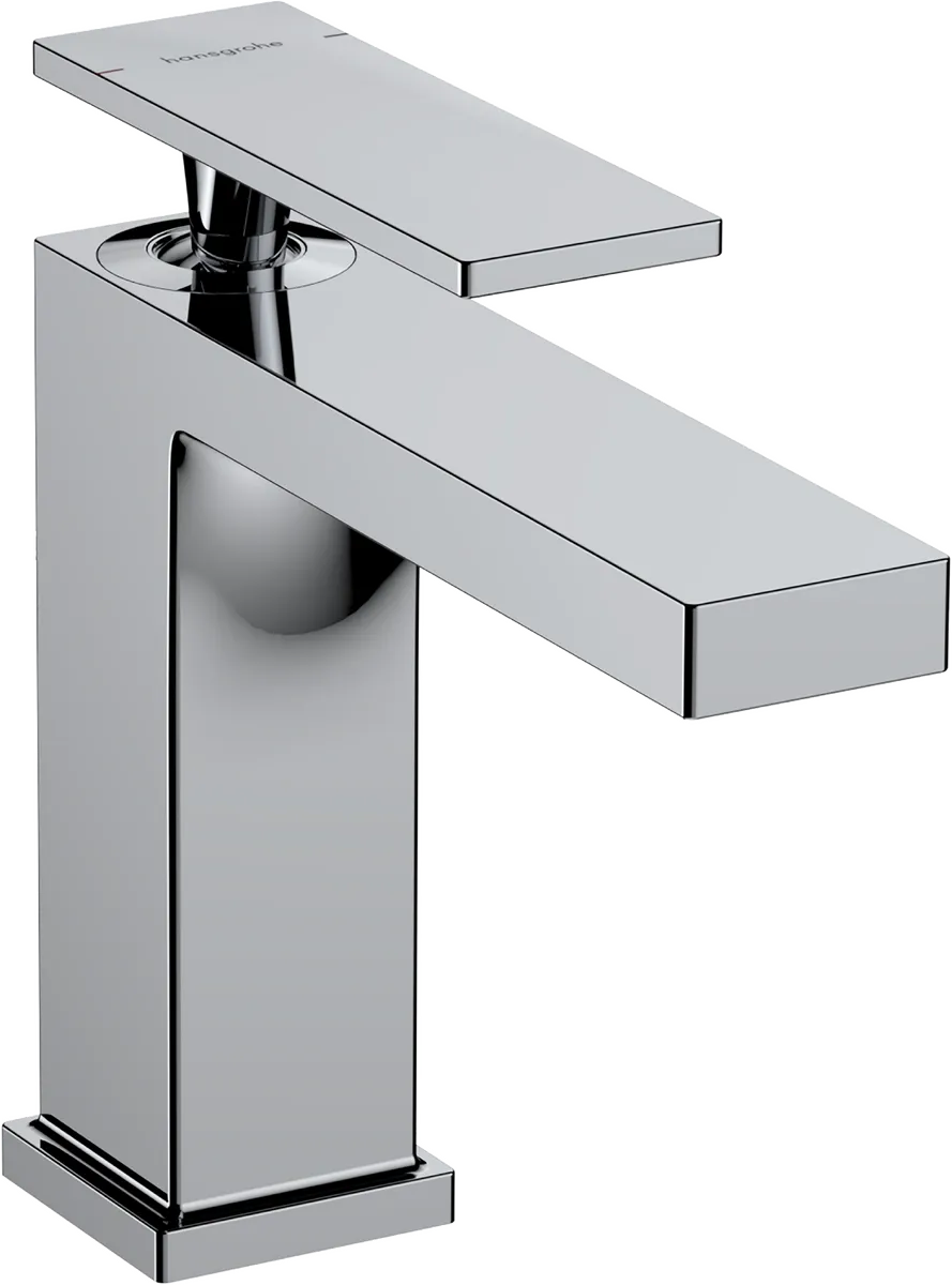 Mitigeur de lavabo Hangrohe Tecturis E 110 avec bonde Push-Open