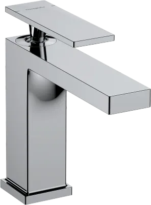 Mitigeur de lavabo Hangrohe Tecturis E 110 avec bonde Push-Open