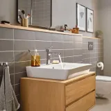 Rebris E Mitigeur de lavabo 110 CoolStart sans tirette ni vidage