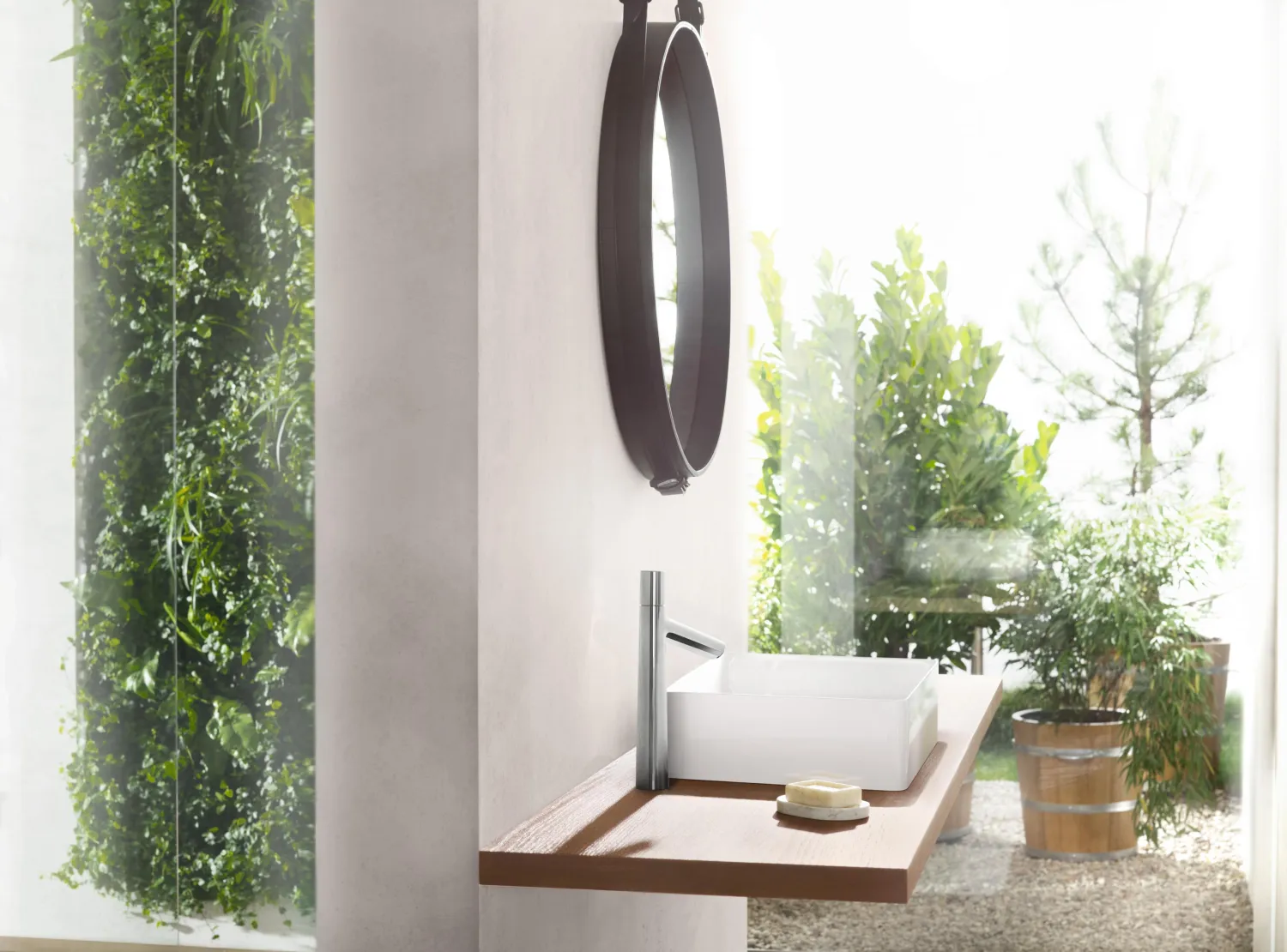 Mitigeur de lavabo Hansgrohe Talis Select S 190 sans tirette ni vidage — vue 3